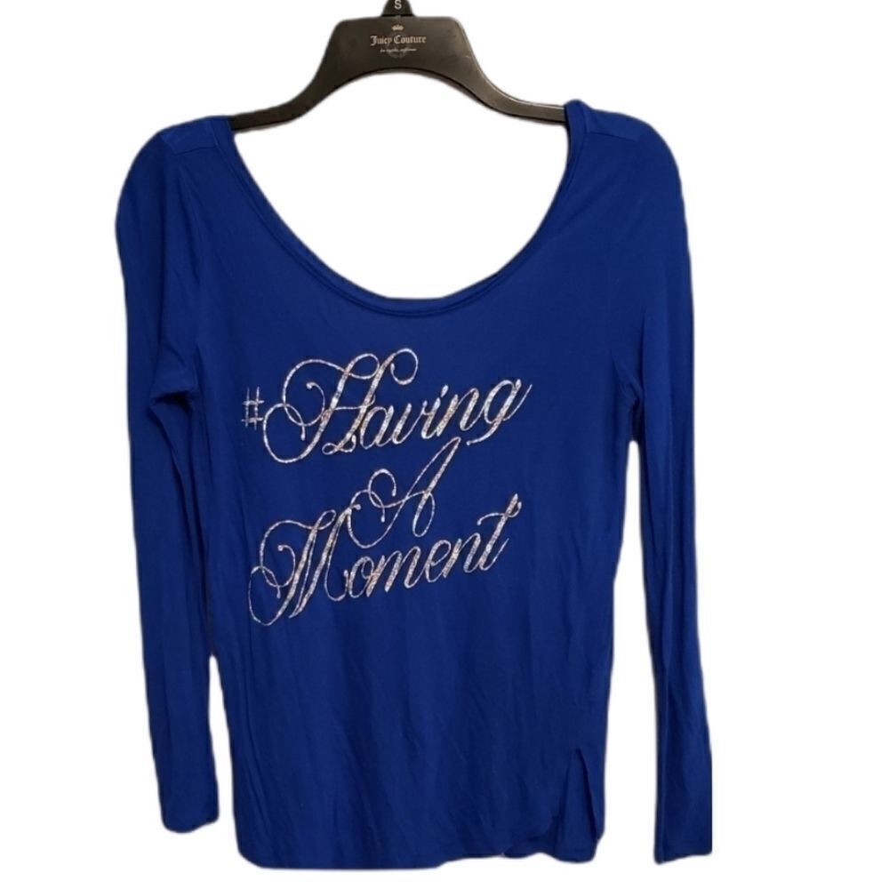 #HavingAMoment Juicy Couture Long Sleeved T Shirt